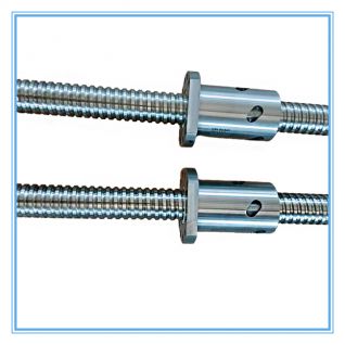 Customization C3 Precision Ball Screw Set Large Hollow Ball Screw For Milling Machine 