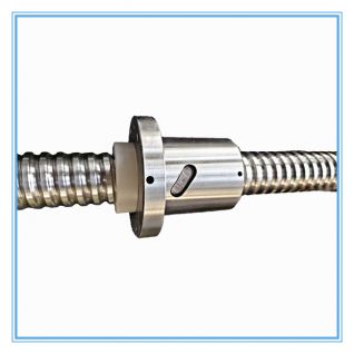 Left right thread high quality ball screw ball nut with lubricator for  cnc machine 
