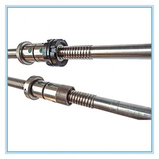 Customized non-standard large size nut ball screw  C3 C5 C7 precision CNC ball screw 