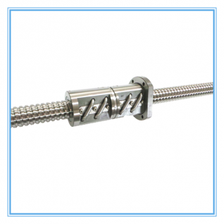 Intubation external circulation ball nut ball screw pair for milling and grinding machine